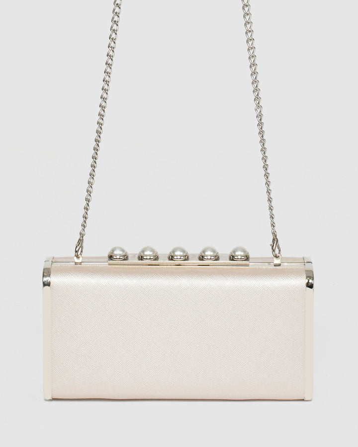 Ivory Amberlie Clutch Bag | Clutch Bags