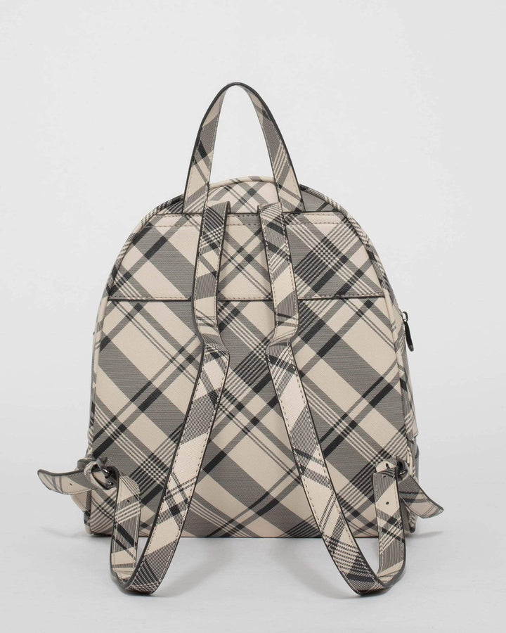 Multi Colour Bridget Plain Backpack | Backpacks