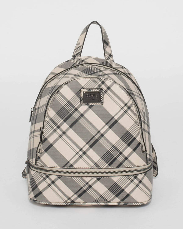 Multi Colour Bridget Plain Backpack | Backpacks