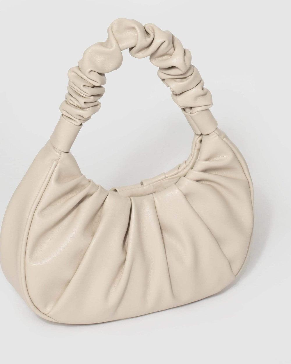 Ivory April Scrunchie Bag Online Colette Hayman