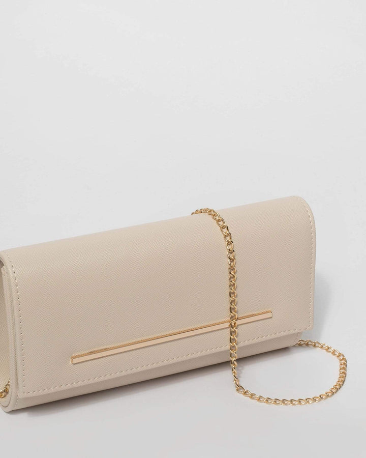 Ivory Ariana Clutch Bag | Clutch Bags