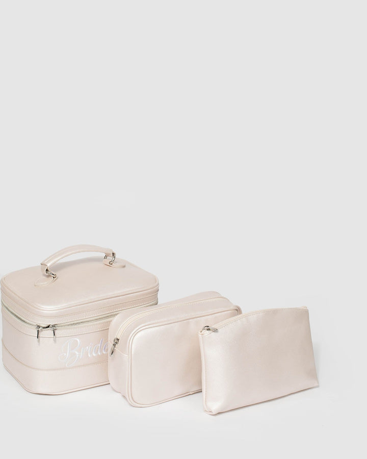 Ivory Bride Tribe Cosmetic Case | Cosmetic Cases