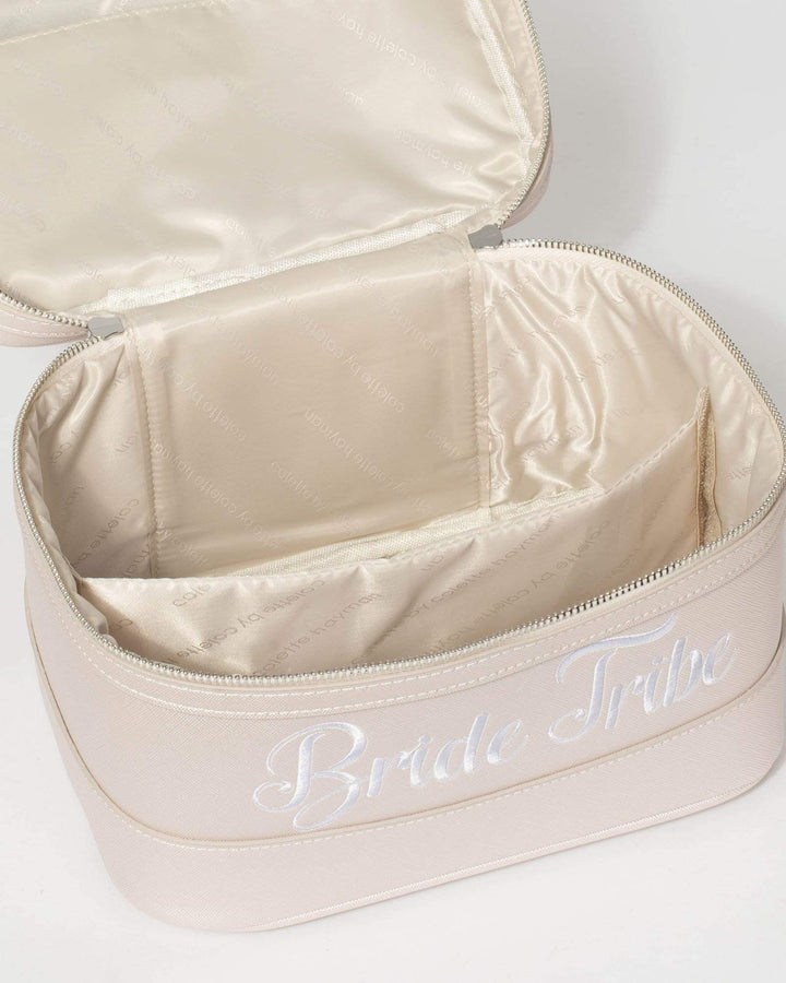 Ivory Bride Tribe Cosmetic Case | Cosmetic Cases