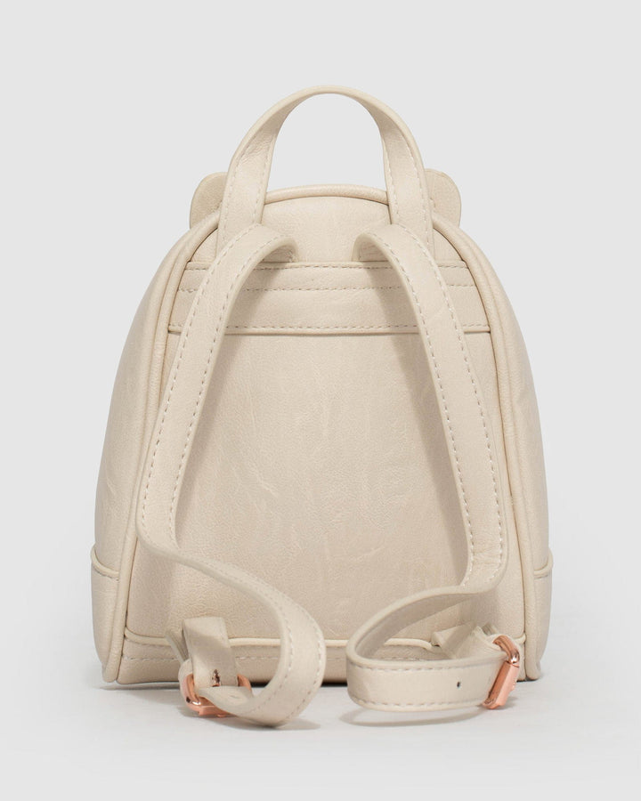 Ivory Bunny Backpack | Backpacks