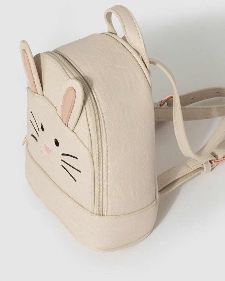 Ivory Bunny Backpack | Backpacks