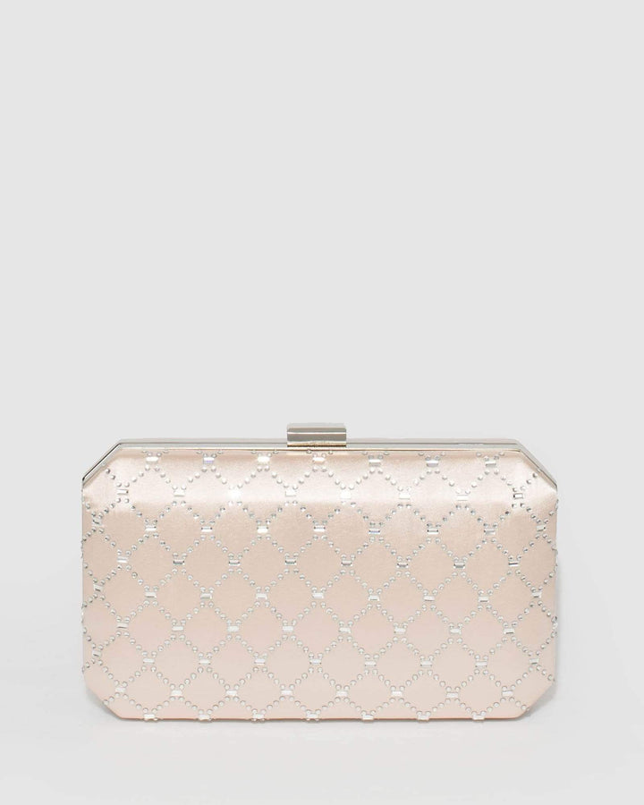 Ivory Cosette Hardcase Clutch Bag | Clutch Bags