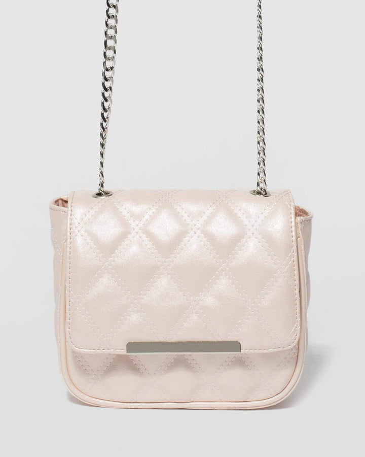Ivory Dina Quilt Crossbody Bag | Crossbody Bags