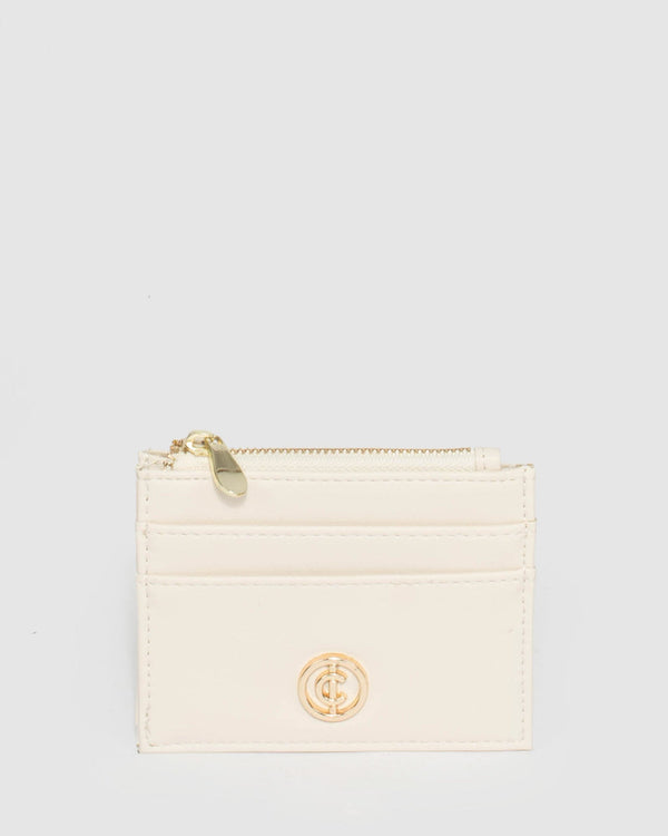 Ivory Double Card Purse | Purses