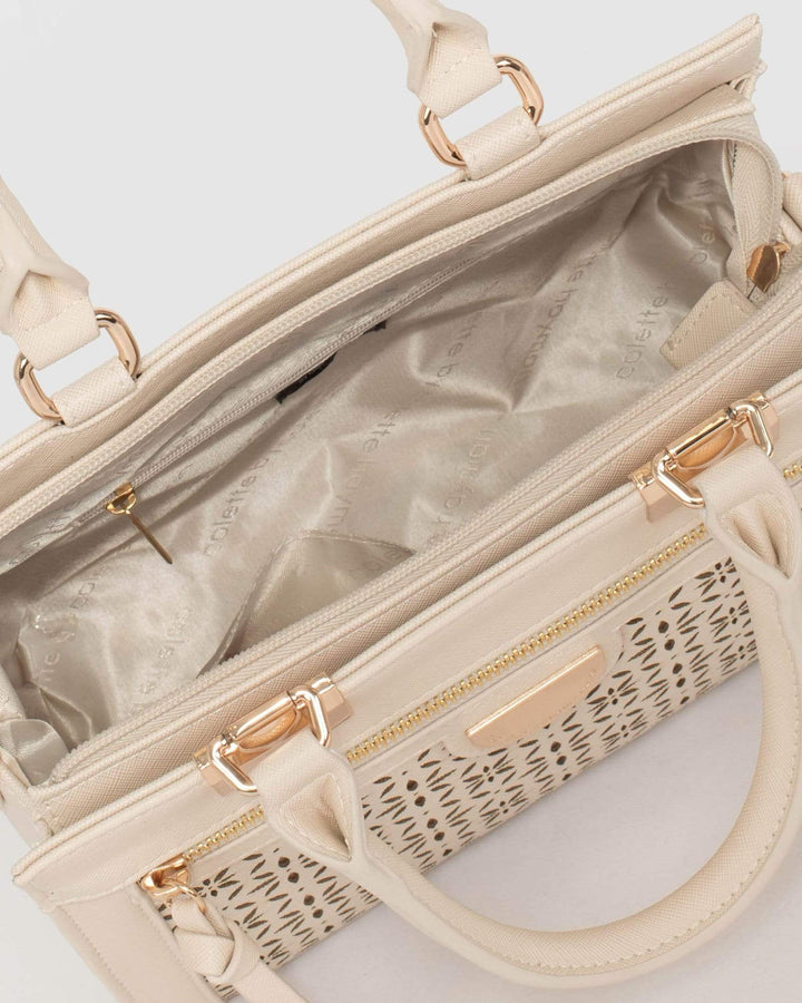 Ivory Ginger Mini Tote Bag | Mini Bags