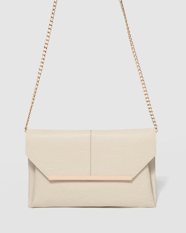 Ivory Laurel Clutch Bag | Clutch Bags