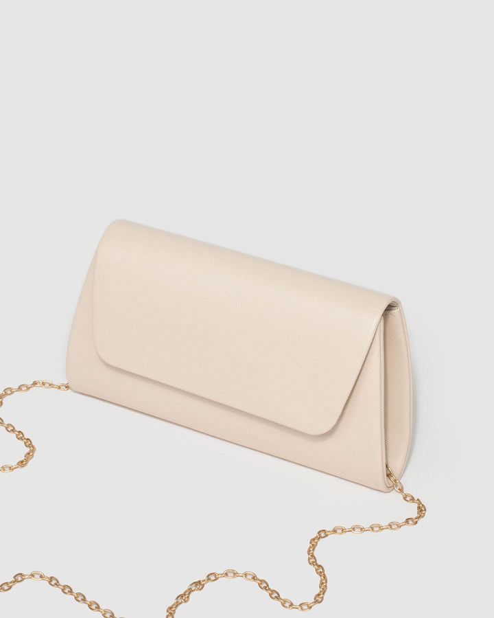 Ivory Leaha Evening Clutch Bag | Clutch Bags