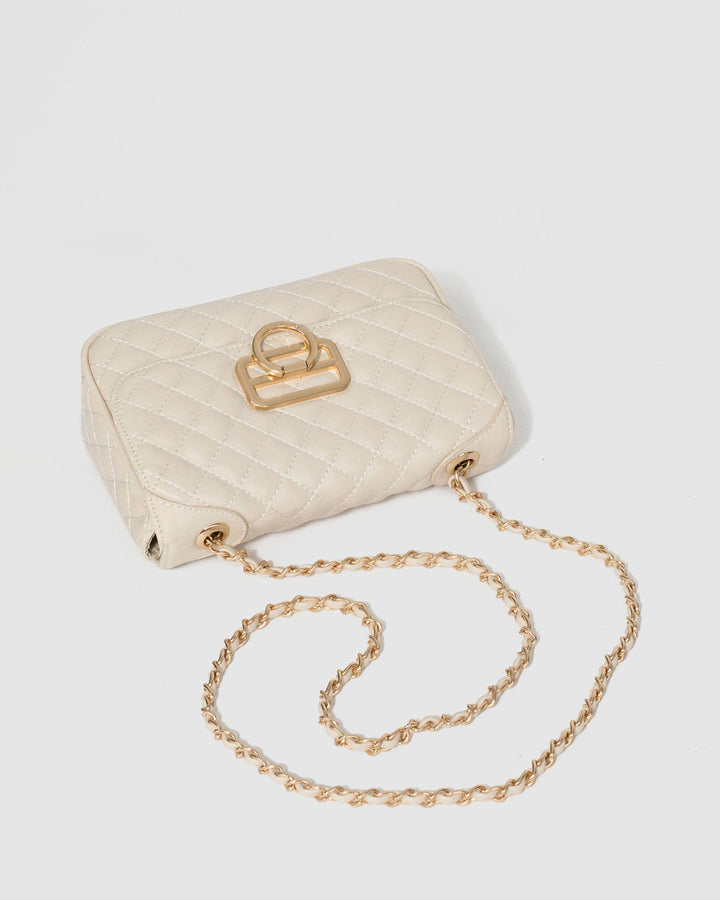 Colette by Colette Hayman Ivory Maeve Ring Crossbody Bag