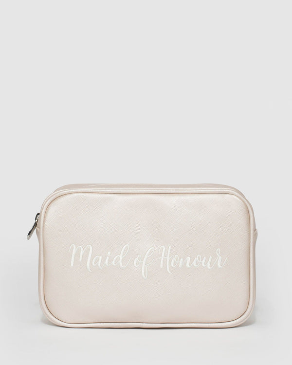 Colette by Colette Hayman Ivory Maid Of Honour Cosmetic Case