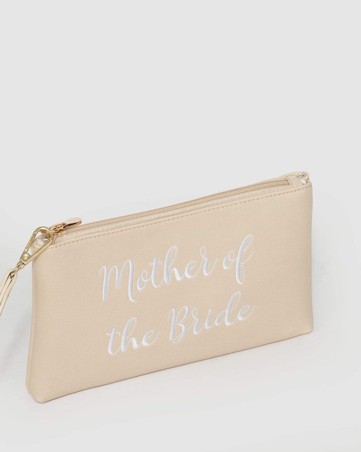 Ivory Mother Of The Bride Wristlet | Purses