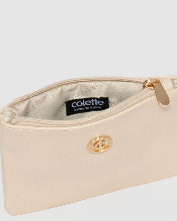 Colette by Colette Hayman Ivory Sia C Coin Purse