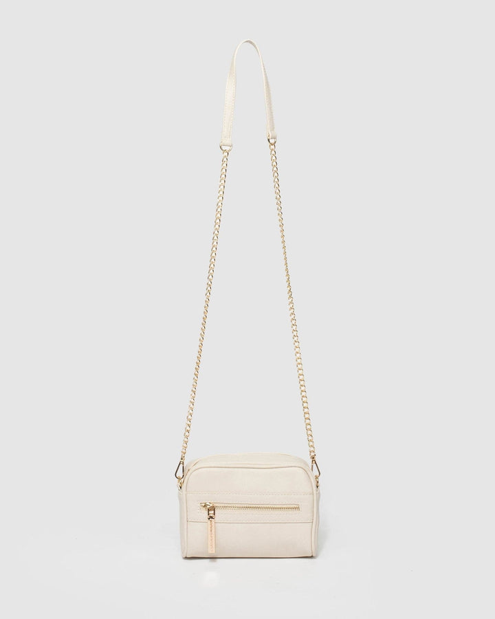 Ivory Panel Crossbody Bag | Crossbody Bags