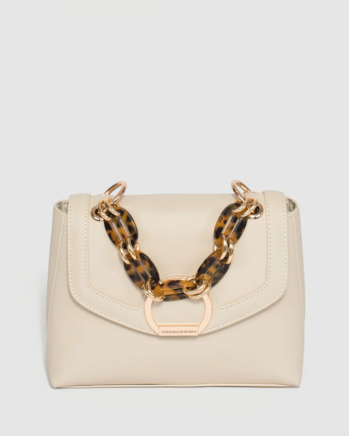 Ivory Tracy Chain Mini Bag | Mini Bags