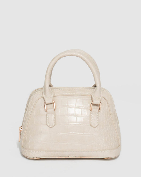 Ivory Vika Mini Tote Bag | Mini Bags