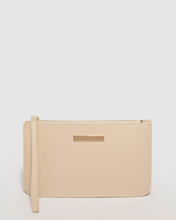 Ivory Willow Wristlet Clutch Bag | Clutch Bags