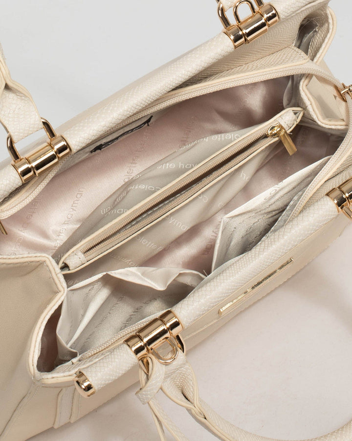 Ivory Yevette Tassel Tote Bag | Tote Bags