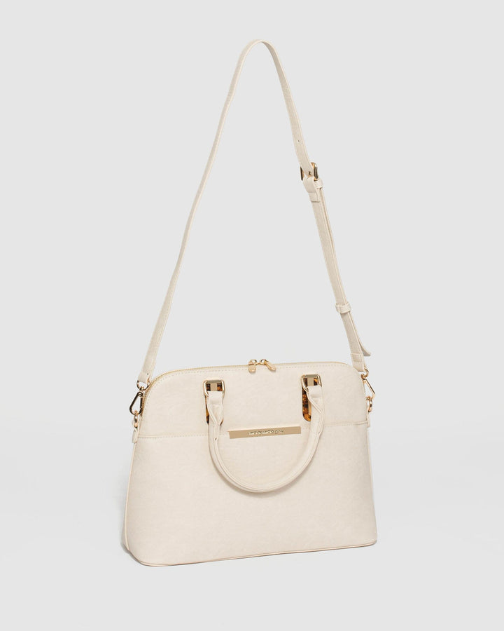 Ivory Zion Plate Med Tote Bag | Tote Bags