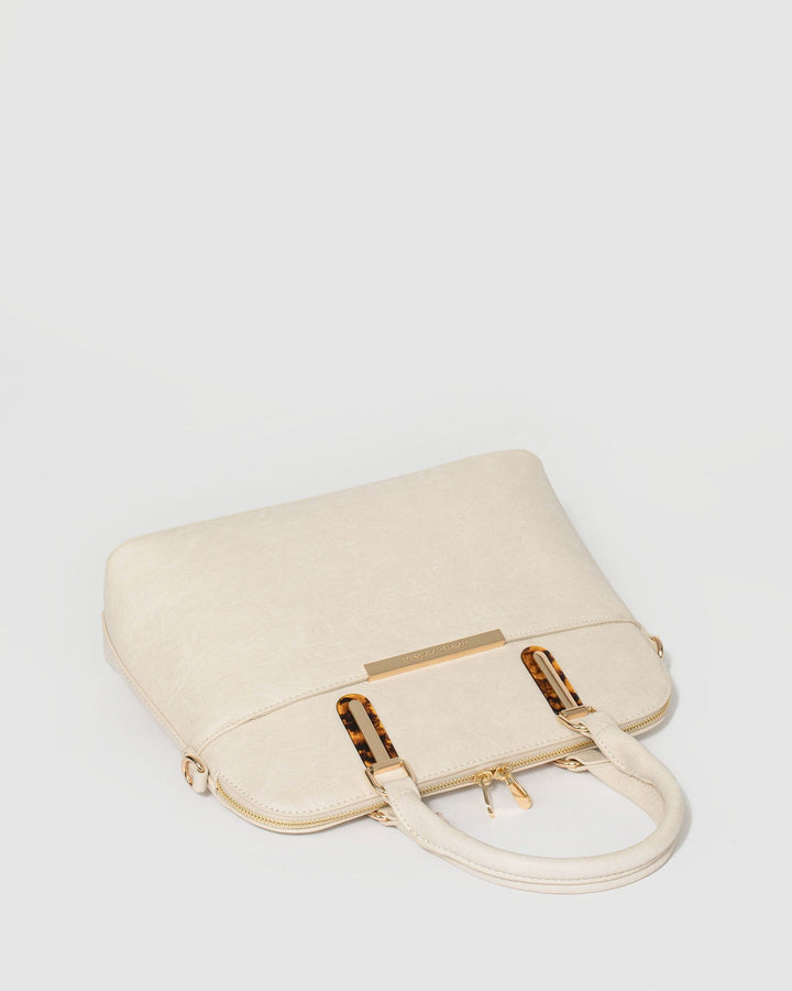 Ivory Zion Plate Med Tote Bag | Tote Bags