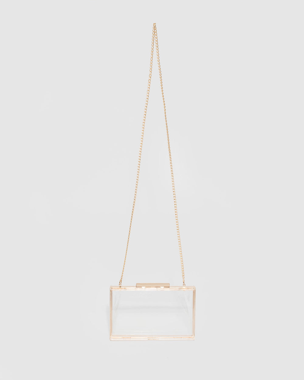 Jaimii Clear Clutch Bag