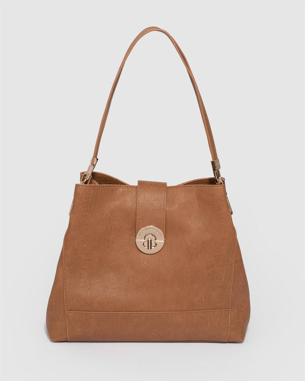 Colette by Colette Hayman Jemima Tan Slouch Bag