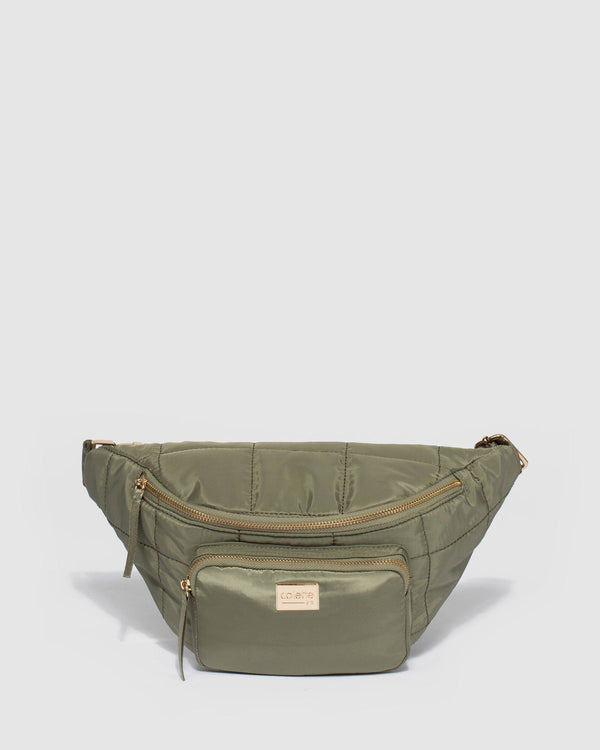Colette by Colette Hayman Khaki Madison Nylon Bumbag