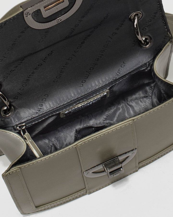 Khaki Sierra Pouch Crossbody Bag | Crossbody Bags