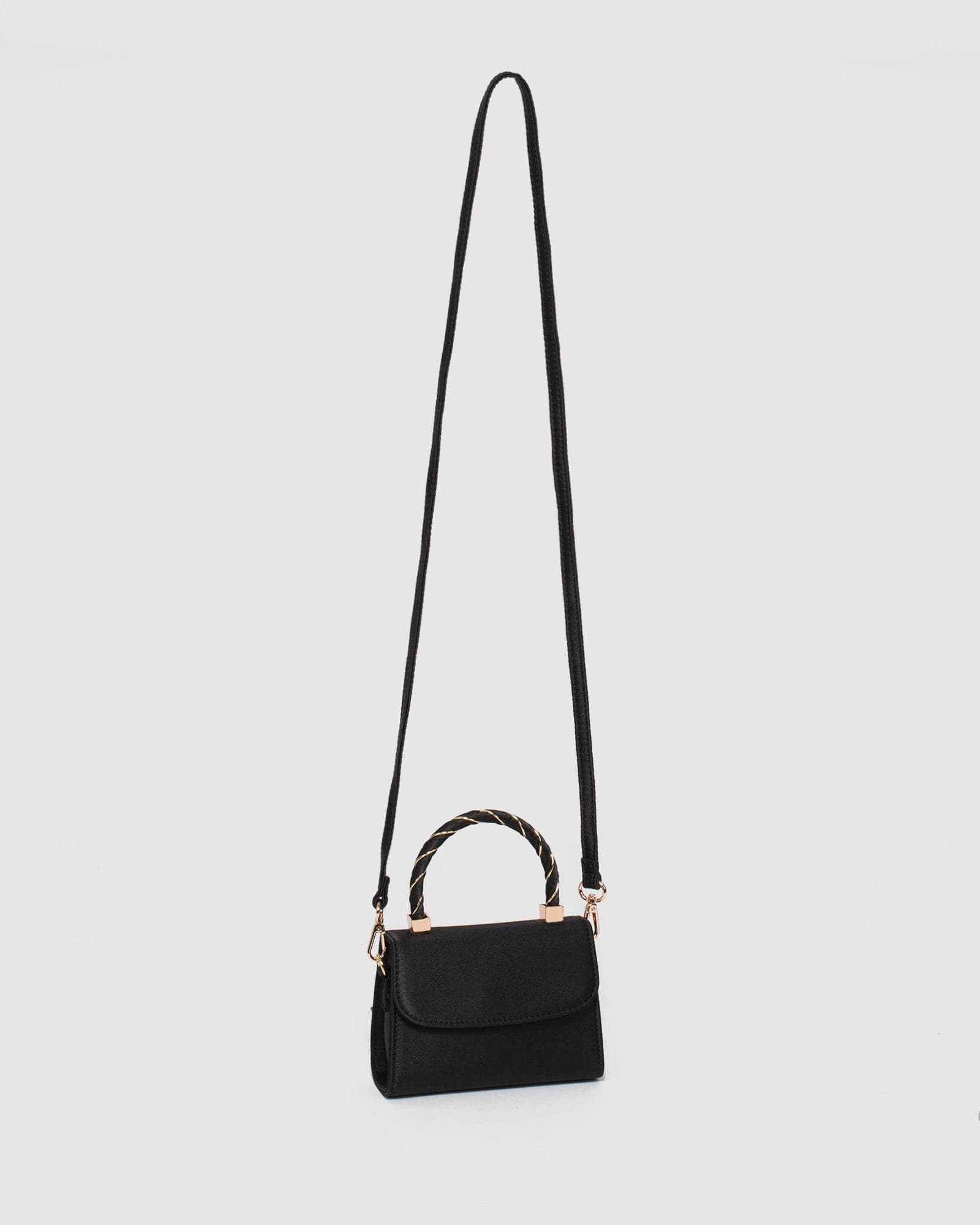 Kiki Twist Handle Mini Black Bag colette by colette hayman