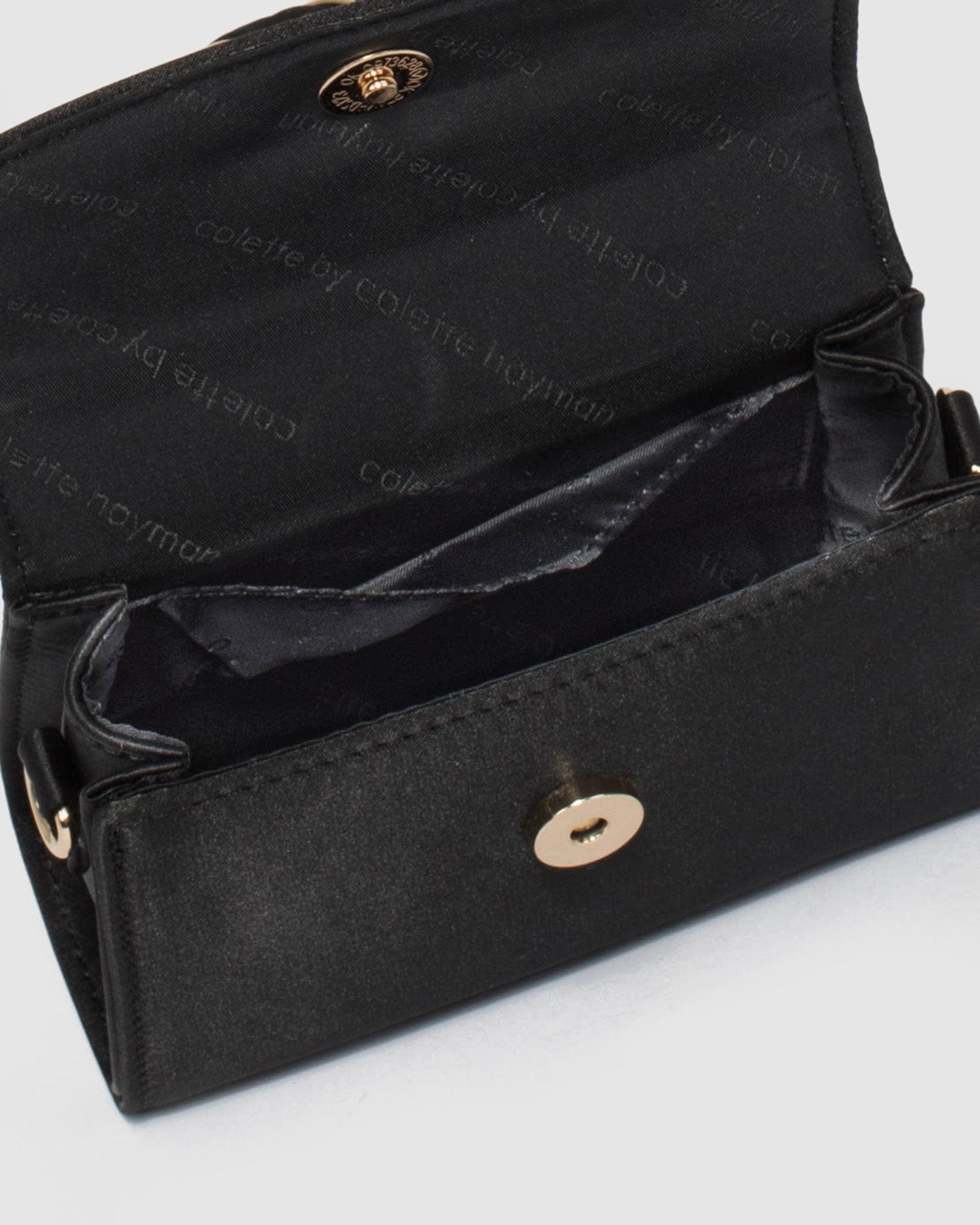 Kiki Twist Handle Mini Black Bag colette by colette hayman