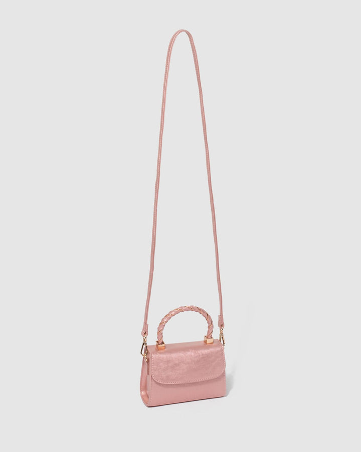 Colette by Colette Hayman Kiki Twist Handle Mini Pink Bag
