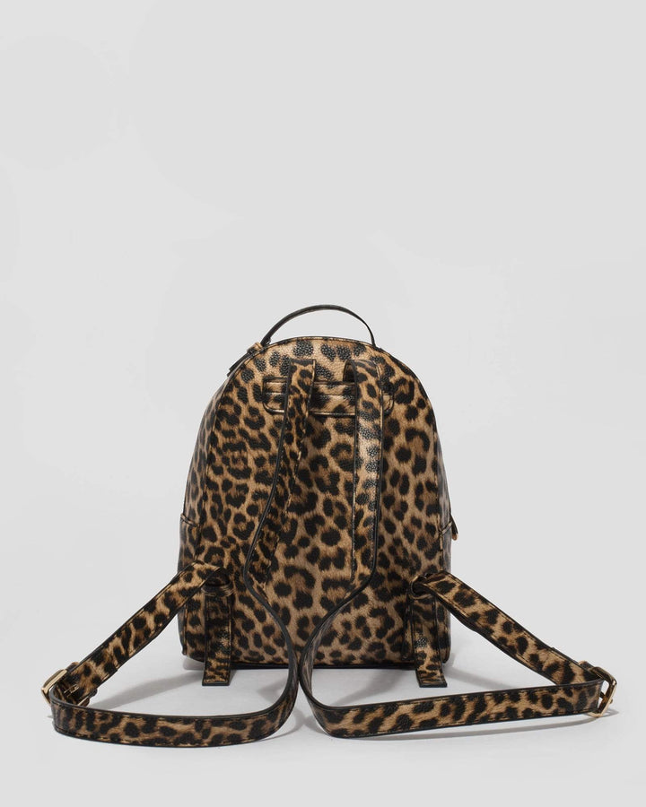 Leopard Bianca Mini Backpack | Backpacks