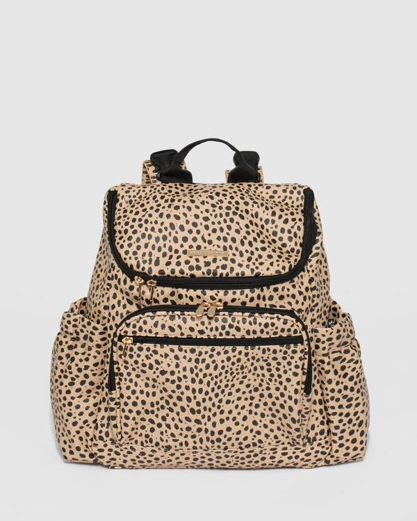 Colette by Colette Hayman Leopard Print Baby Bag Backpack