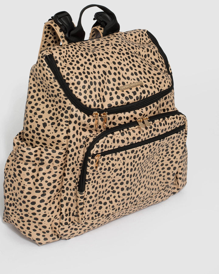 Colette by Colette Hayman Leopard Print Baby Bag Backpack