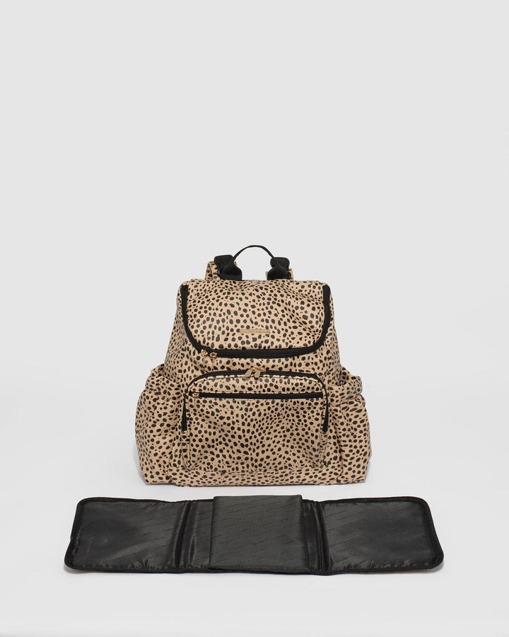Colette by Colette Hayman Leopard Print Baby Bag Backpack