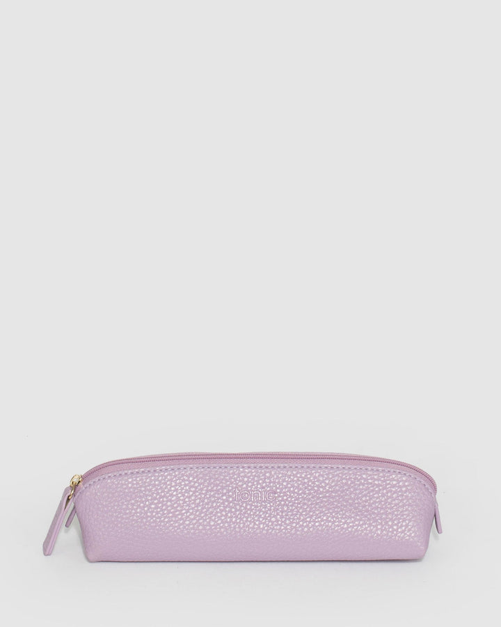 Lilac Pop Pencil Case | Purses