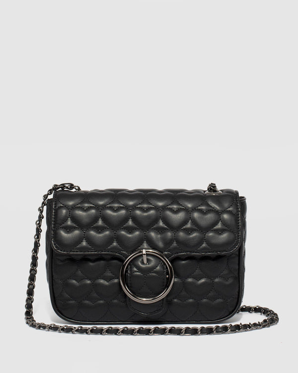 Colette by Colette Hayman Maeve Black Buckle Crossbody