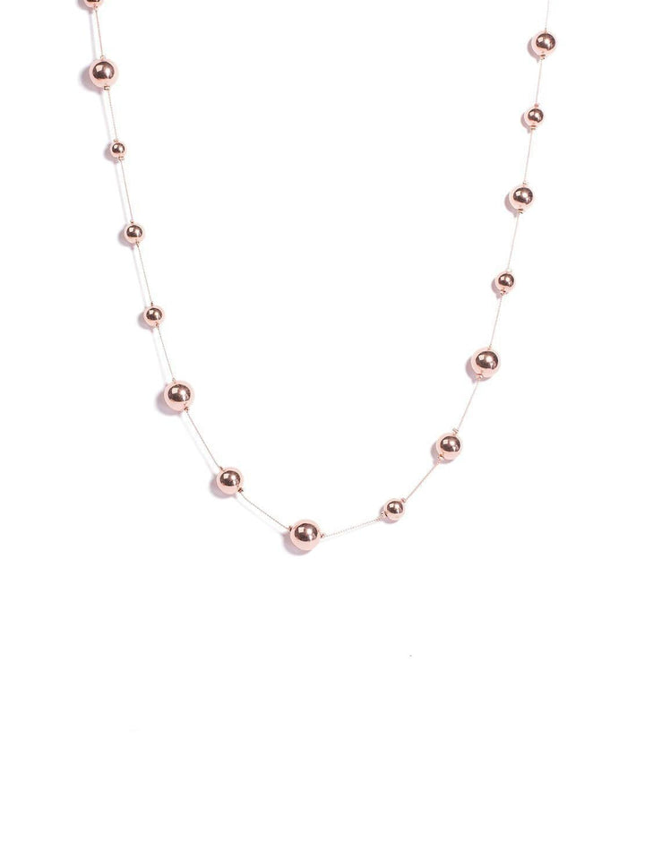 Colette by Colette Hayman Metal Ball Stationed Necklace