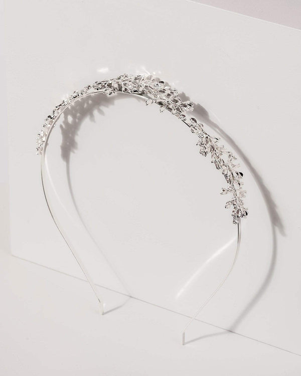 Metal Floral Detail Headband | Accessories
