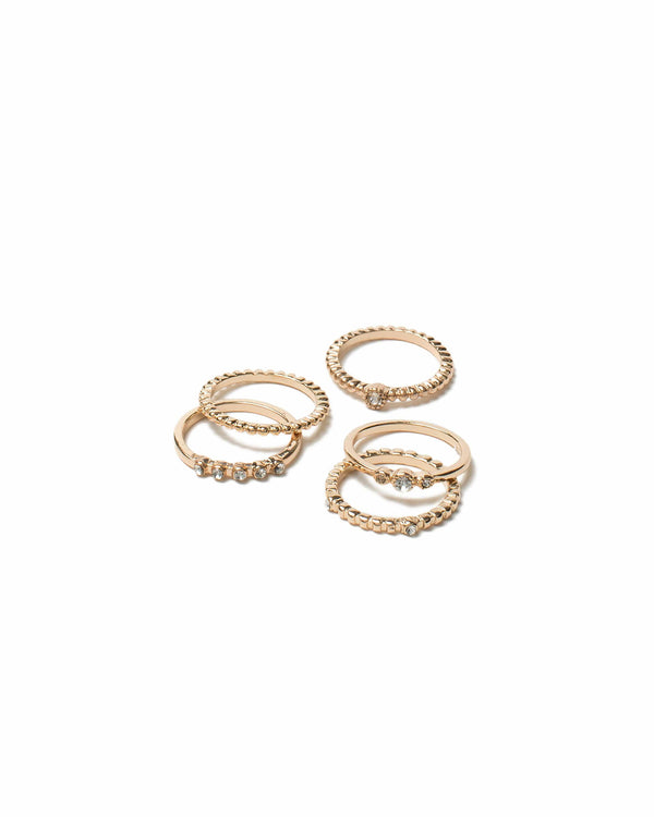 Colette by Colette Hayman Mini Stone Ring Pack - Large