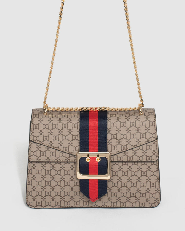 Monogram Buckle Crossbody Bag | Crossbody Bags