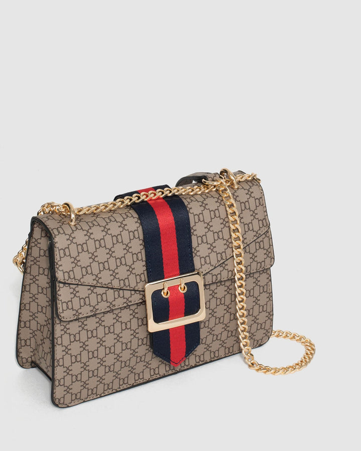 Monogram Buckle Crossbody Bag | Crossbody Bags
