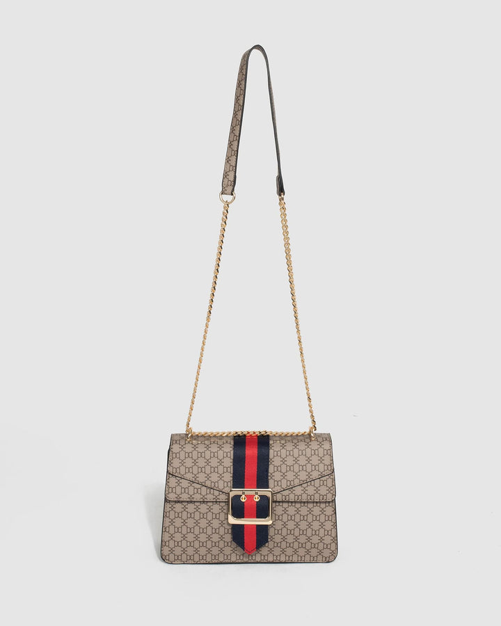 Monogram Buckle Crossbody Bag | Crossbody Bags