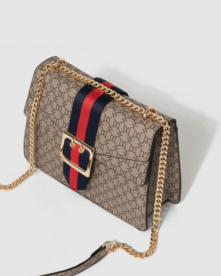 Monogram Buckle Crossbody Bag | Crossbody Bags