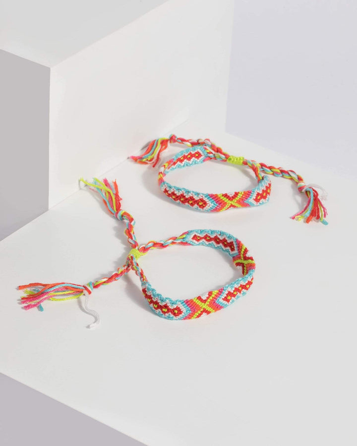 Multi Aztec Friendship Bracelet | Wristwear