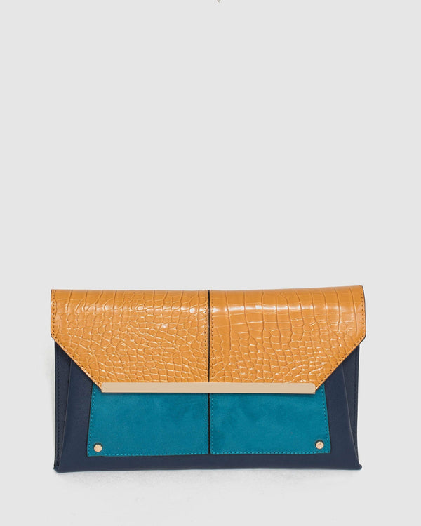 Multi Colour Abbie Clutch Bag | Clutch Bags