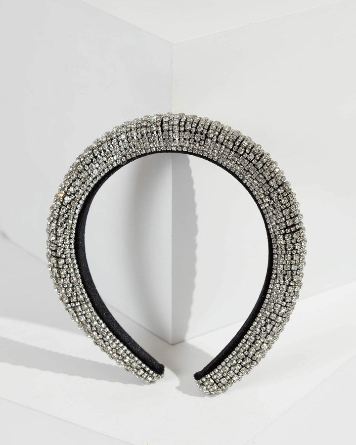 Multi Colour Crystal Embellished Headband | Hair Accessories