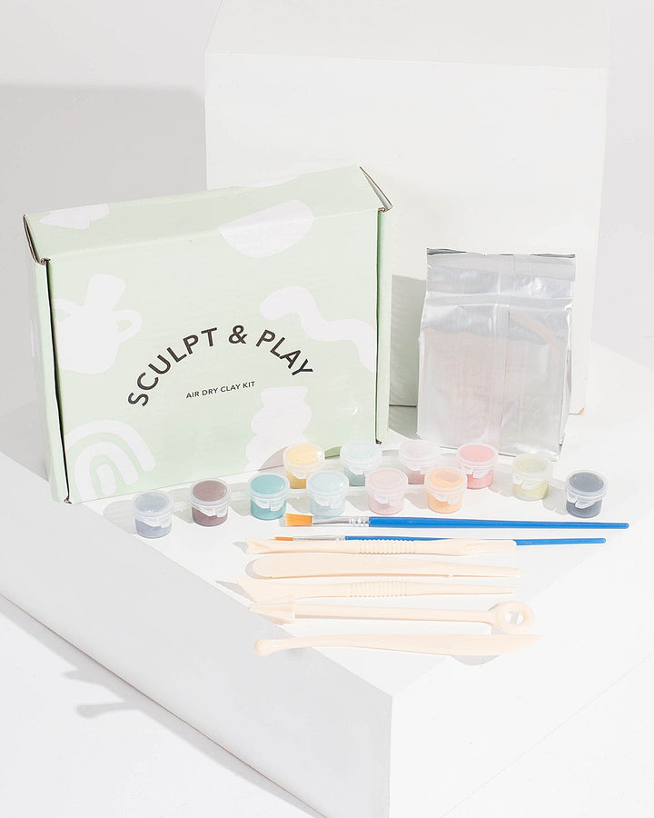 Colette by Colette Hayman Multi Colour Diy Air Dry Clay Kit